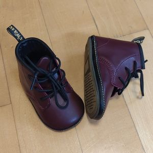 Dr. Martens Cherry Crib Shoe Size 4